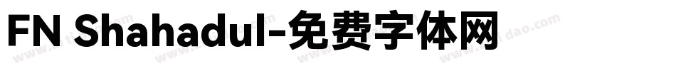 FN Shahadul字体转换